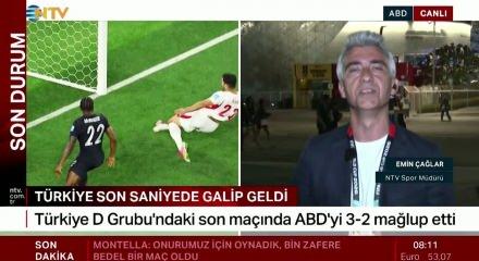 A Milli Takım'dan D&uuml;nya Kupası'na galibiyetle veda!