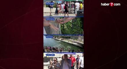 Avrupa'da rekor sıcaklık alarmı! Kırmızı alarm genişletildi