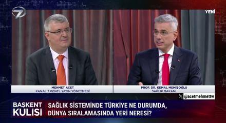 Bakan Memişoğlu Kanal 7'de a&ccedil;ıkladı: D&uuml;nyanın en kapsamlı ve &uuml;cretsiz sağlık hizmetini sunuyoruz