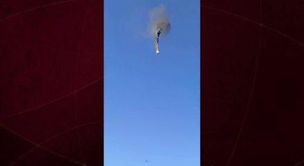  Brezilya'da sıcak hava balonu alev alarak d&uuml;şt&uuml;: 8 kişi hayatını kaybetti