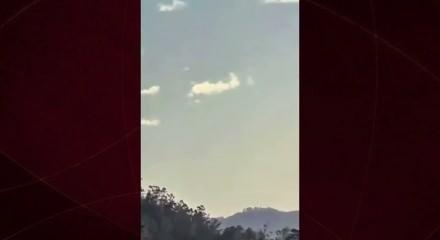 Brezilya'da sıcak hava balonunda yaşanan dehşet anları kameralara yansıdıu