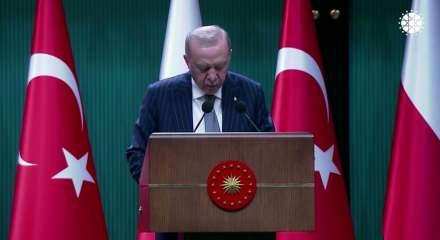 Cumhurbaşkanı Erdoğan: Polonya ile iş birliğimizi g&uuml;&ccedil;lendirmek i&ccedil;in &ccedil;alışıyoruz