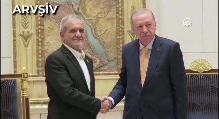 Cumhurbaşkanı Erdoğan, İran Cumhurbaşkanı Pezeşkiyan ve Irak Başbakanı Ali Zeydi ile telefonda g&ouml;r&uuml;şt&uuml;