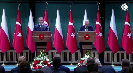 Cumhurbaşkanı Erdoğan: Polonya ile ticaret hacmi hedefi 15 milyar dolara &ccedil;ıkarıldı