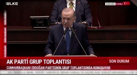 Cumhurbaşkanı Erdoğan'dan "Muhalefette kaos ve kargaşa hakim" dedi