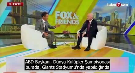 Donald Trump D&uuml;nya Kupası finalinde sahneye &ccedil;ıkacak