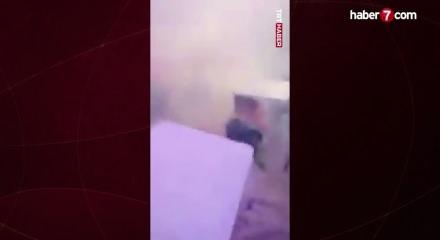İşgalci İsrail g&uuml;&ccedil;leri, Filistinli ailenin d&uuml;ğ&uuml;n&uuml;n&uuml; bombaladı!