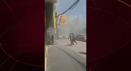 Katil İsrail Gazze merkezinde sivilleri hedef aldı!
