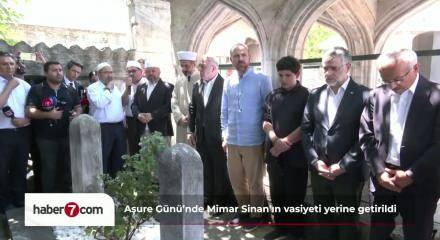 Mimar Sinan'ın vasiyeti asırlardır yaşatılıyor: S&uuml;leymaniye'de aşure ikramı