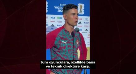 Ronaldo kendisine sorulan Messi sorıularını dinlemiyor bile!