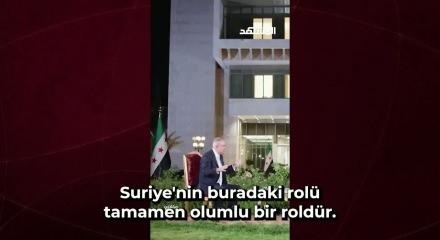 Suriye Cumhurbaşkanı Şara: "Suriye'nin ge&ccedil;mişte L&uuml;bnan'a yaptığı askeri m&uuml;dahale anlayışına d&ouml;nmek istemiyoruz"