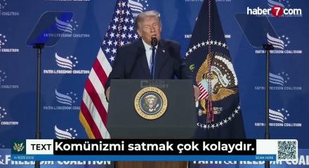 Trump: İstesem tarihin en b&uuml;y&uuml;k kom&uuml;nisti olurdum