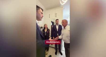 Bakan Kurum&rsquo;dan Yusuf ve dedesine ziyaret: ''Yusuf&rsquo;un iyi ki dedesi var,  iyi ki devleti var''