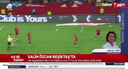 Beşiktaş'ta Salih &Ouml;zcan transferi bitiyor! 3 yıllık anlaşma sağlandı