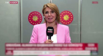 Cumhurbaşkanı Erdoğan Almanya Şans&ouml;lyesi Merz ile g&ouml;r&uuml;şt&uuml;