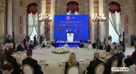 Cumhurbaşkanı Erdoğan: T&uuml;rkiye NATO'nun g&uuml;venliğine katkı sunan m&uuml;ttefiklerin başındadır