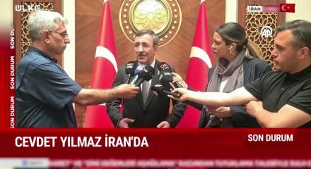 Cumhurbaşkanı Yardımcısı Cevdet Yılmaz'dan İran'da kritik mesajlar