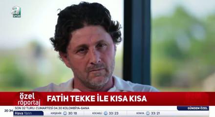 Fatih Tekke: Futbolcu olmasam &ccedil;oban olurdum