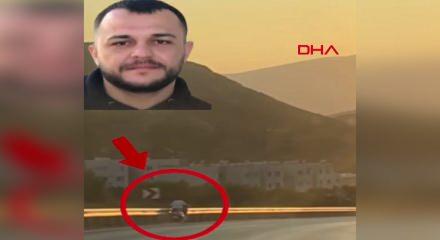 Feci kaza kamerada: Bariyerlere &ccedil;arpan motosikletli hayatını kaybetti!