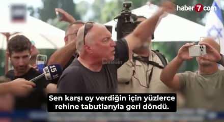 israilli bakan Smotrich'e t&ouml;rende şok protesto: "Sahneden in, burada olmaya layık değilsin"