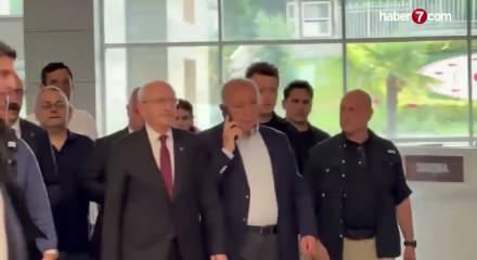 Kemal Kılı&ccedil;daroğlu, Deniz G&ouml;ktaş'a destek vermek i&ccedil;in &Ccedil;ağlayan Adliyesi'nde