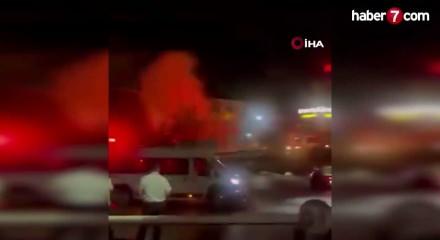 K&uuml;&ccedil;&uuml;k&ccedil;ekmece&rsquo;de trafo bomba gibi patladı