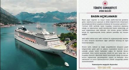 O gemiye valilikten vize &ccedil;ıkmadı: LGBT temalı tura ge&ccedil;it verilmedi