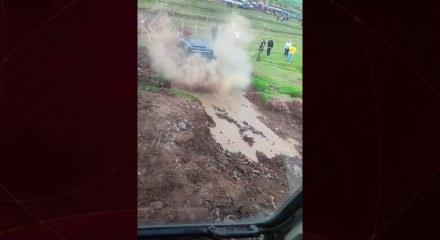 Ordu'nun Kumru il&ccedil;esinde &ccedil;amur ve hızın buluştuğu offroad oyunları renkli g&ouml;r&uuml;nt&uuml;lere sahne oldu