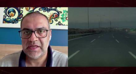 Osman Gazi K&ouml;pr&uuml;s&uuml;'nde feci kaza kıl payı atlatıldı! S&uuml;r&uuml;c&uuml; o duruma isyan etti...