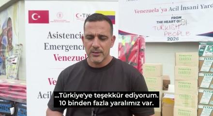 Venezuela'da depremlerden en &ccedil;ok etkilenen La Guaira'nın Valisi Jose Alejandro Teran'dan T&uuml;rkiye'ye teşekk&uuml;r
