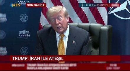 ABD başkanı Trump İran ile savaş hakkında  "Ben olmasam T&uuml;rkiye savaşa girebilirdi " dedi..