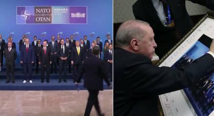 Ankara'daki tarihi zirve: NATO liderlerinden imzalı aile fotoğrafı!
