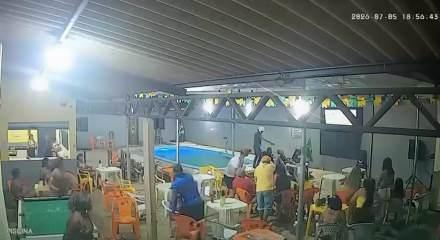 Brezilya ma&ccedil;ında kanlı infaz: Kameralar saniye saniye kaydetti