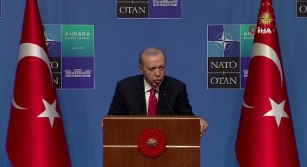 Cumhurbaşkanı Erdoğan: Daha g&uuml;&ccedil;l&uuml; bir NATO'nun temellerini Ankara'da attık