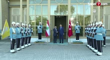 Cumhurbaşkanı Erdoğan, L&uuml;bnan Başbakanı Selam'ı kabul etti