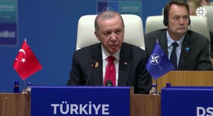 Cumhurbaşkanı Erdoğan "Ortadoğu'daki barış iki devletli &ccedil;&ouml;z&uuml;mle" m&uuml;mk&uuml;n dedi