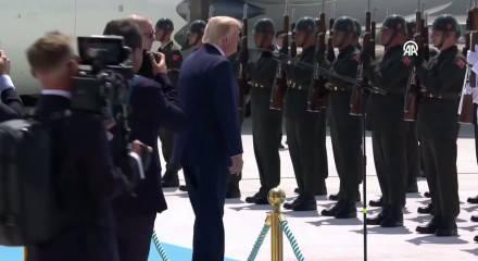 Cumhurbaşkanı Erdoğan ve Trump&rsquo;ın kahkaha attıkları anlar g&uuml;ndem oldu