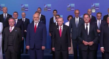 Cumhurbaşkanı Erdoğan'dan NATO liderlerine 'tabanca' hediyesi