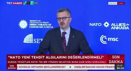 İletişim Başkanı Burhanettin Duran NATO'da stratejik fel&ccedil; ihtimali konusunda uyardı
