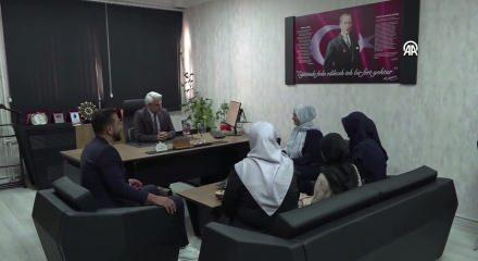 LGS sınavında 500 tam puan alan Meryem'in hedefi Kartal Anadolu İmam Hatip Lisesi
