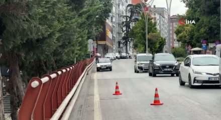 "Park ediyorum" numarası s&ouml;kmedi: Geri geri ka&ccedil;maya &ccedil;alışan ehliyetsiz s&uuml;r&uuml;c&uuml; b&ouml;yle yakalandı