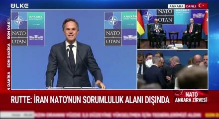 Rutte NATO'nun g&uuml;c&uuml;ne vurgu yaparak "İran silahsızlandırılmalı" dedi