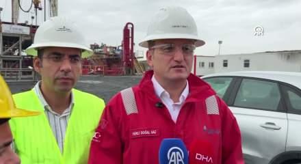 Trakya Havzası Doğalgaz Şirketi'nin Tekirdağ'da doğal gaz sondajı s&uuml;r&uuml;yor