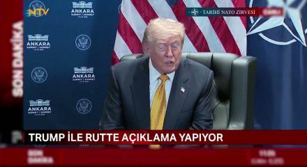  Trump NATO zirvesinde İspanya'ya g&ouml;ndermede bulundu...