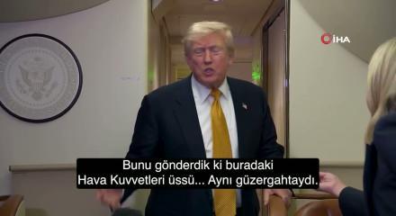 Trump Washington'a eski u&ccedil;ağıyla d&ouml;nd&uuml;! Katar u&ccedil;ağındaki gizemli &ouml;nlemler şaşırttı