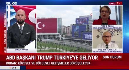 Trump yarın T&uuml;rkiye'ye geliyor!
