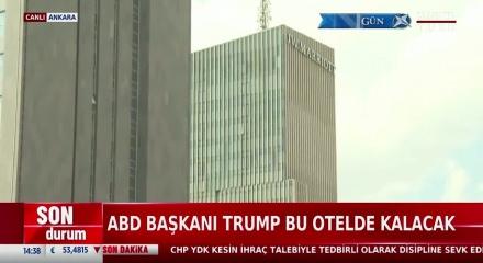 Trump'ın zirve konaklamasındaki detaylar ortaya &ccedil;ıktı: Ankara'da rekor g&uuml;venlik &ouml;nlemi