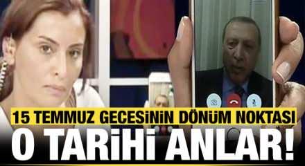 15 Temmuz darbe girişiminin d&ouml;n&uuml;m noktası! Cumhurbaşkanı Erdoğan'ın s&ouml;zleri T&uuml;rkiye'nin tarihini değiştirdi...