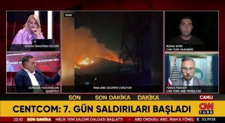 ABD ordusu, İran'a yeni saldırı dalgası başlattığını a&ccedil;ıkladı