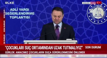Adalet Bakanı Akın G&uuml;rlek Ahbap Derneği  hakkında a&ccedil;ıklamalarda bulundu